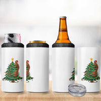 Marcus The Worm Robert Meme Funny Christmas 4 in 1 Can Cooler Tumbler - Wonder Print Shop