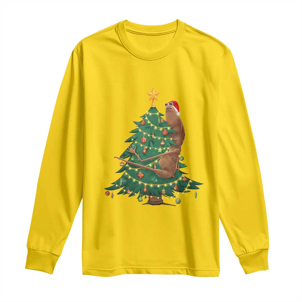 Marcus The Worm Robert Meme Funny Christmas Long Sleeve Shirt - Wonder Print Shop