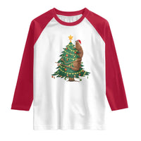 Marcus The Worm Robert Meme Funny Christmas Raglan Shirt - Wonder Print Shop