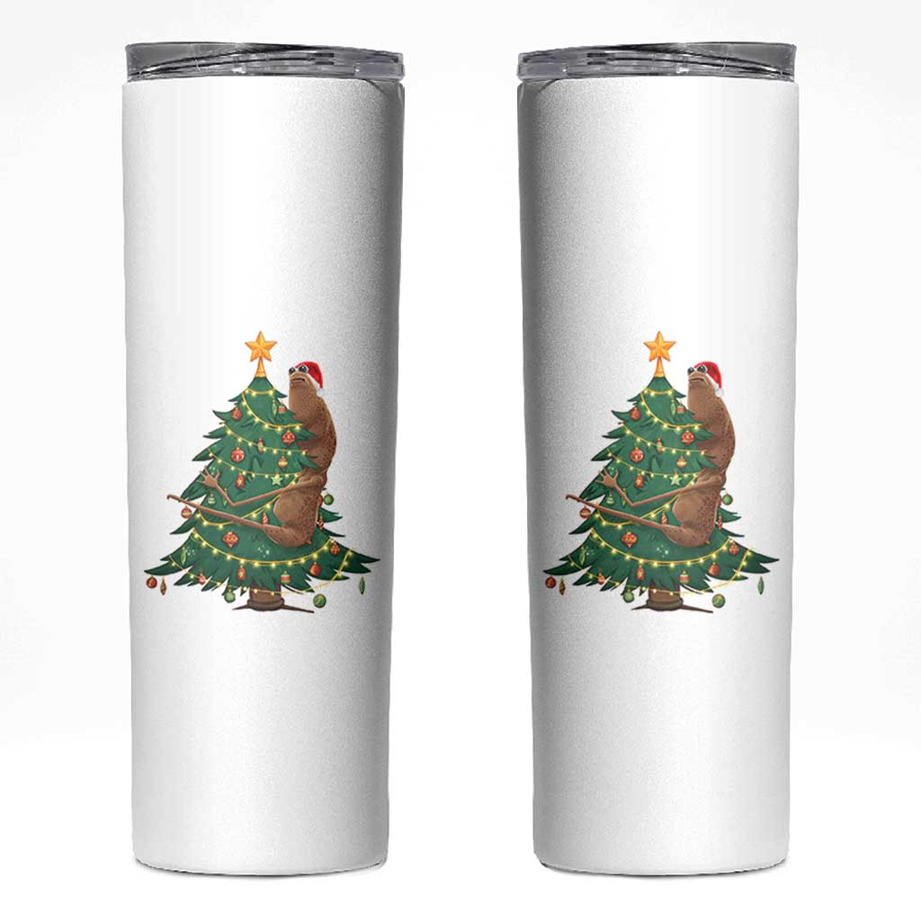 Marcus The Worm Robert Meme Funny Christmas Skinny Tumbler - Wonder Print Shop