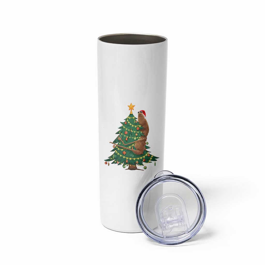 Marcus The Worm Robert Meme Funny Christmas Skinny Tumbler - Wonder Print Shop
