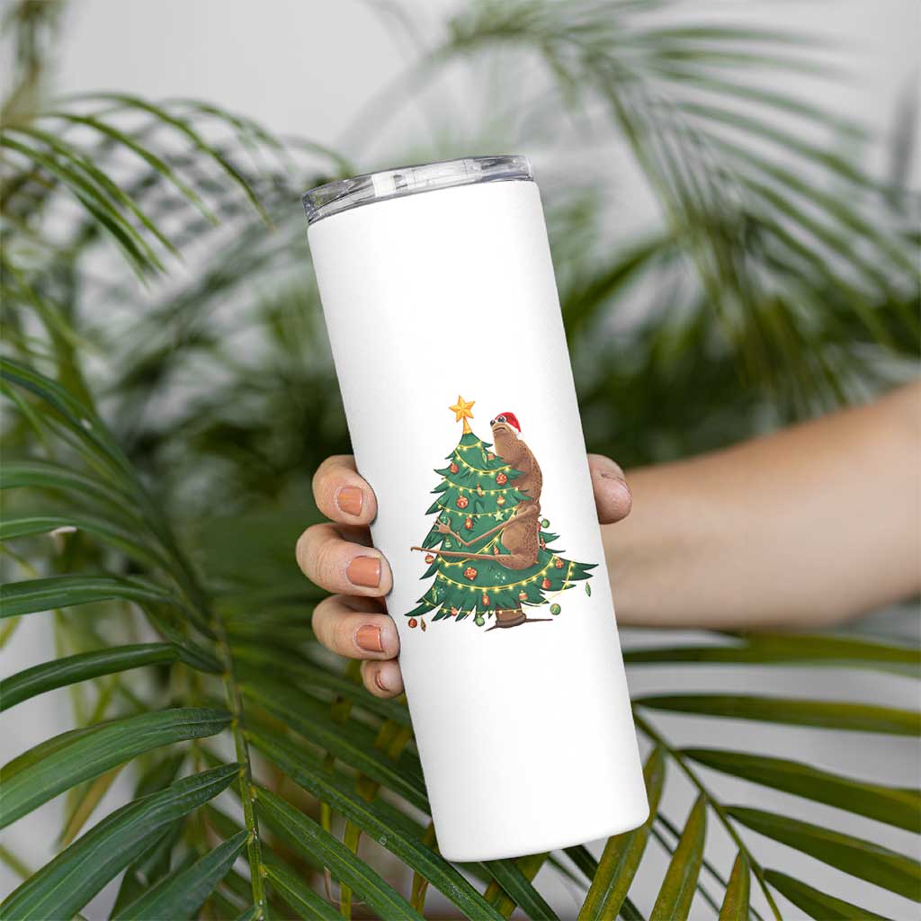 Marcus The Worm Robert Meme Funny Christmas Skinny Tumbler - Wonder Print Shop