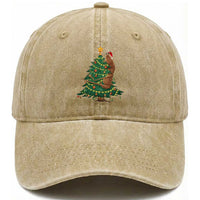 Marcus The Worm Robert Meme Funny Christmas Washed Cotton Baseball Cap