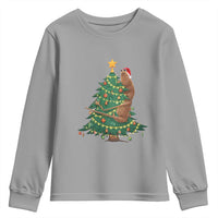 Marcus The Worm Robert Meme Funny Christmas Youth Sweatshirt - Wonder Print Shop