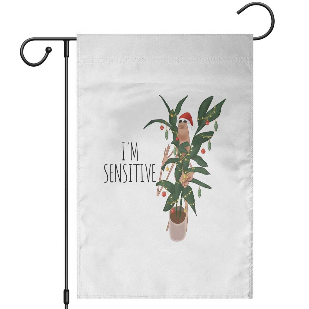 Marcus The Worm Robert Christmas Meme Garden Flag I Am Sensitive - Wonder Print Shop