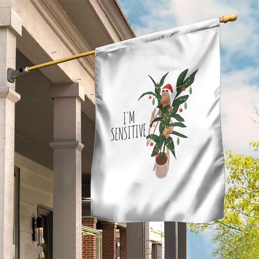 Marcus The Worm Robert Christmas Meme Garden Flag I Am Sensitive - Wonder Print Shop
