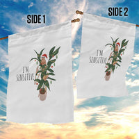 Marcus The Worm Robert Christmas Meme Garden Flag I Am Sensitive - Wonder Print Shop