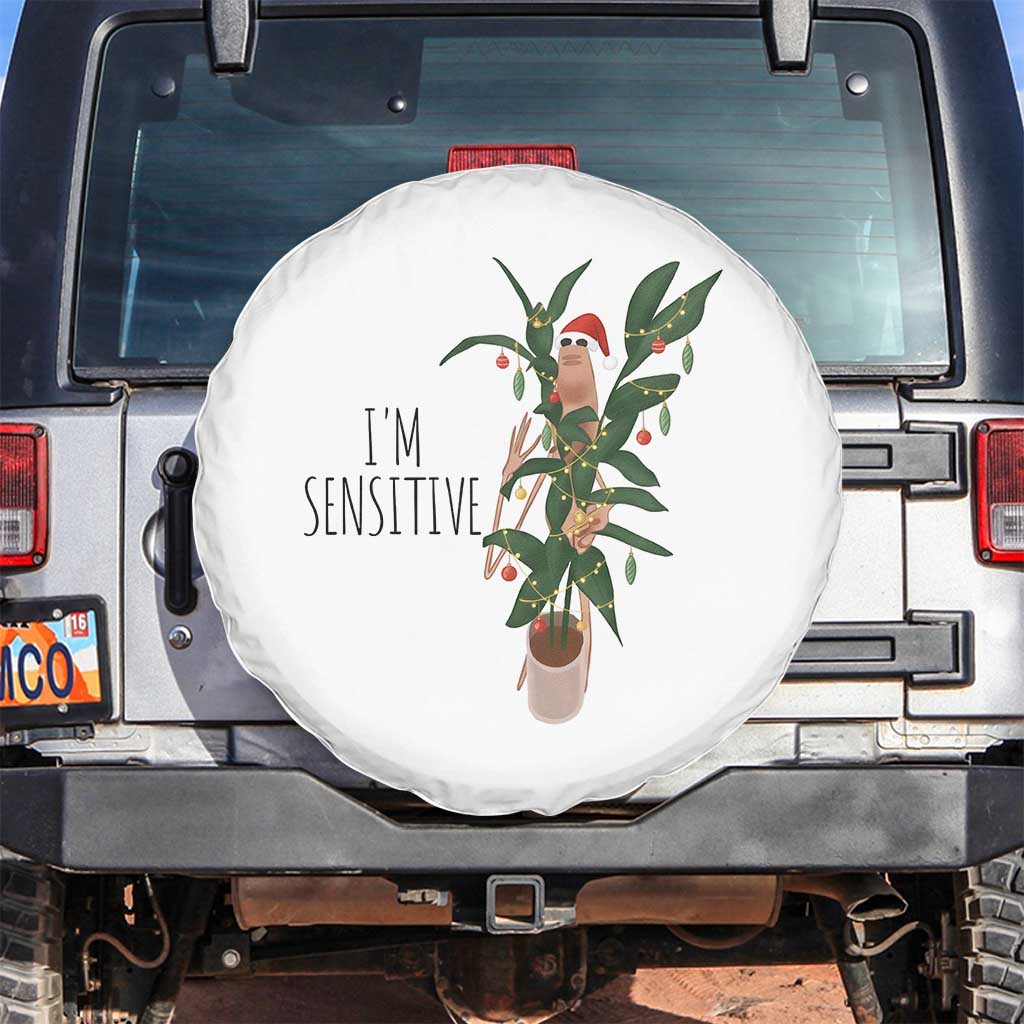 Marcus The Worm Robert Christmas Meme Spare Tire Cover I Am Sensitive - Wonder Print Shop