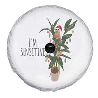 Marcus The Worm Robert Christmas Meme Spare Tire Cover I Am Sensitive - Wonder Print Shop