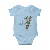 Marcus The Worm Robert Christmas Meme Baby Onesie I Am Sensitive - Wonder Print Shop