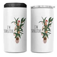 Marcus The Worm Robert Christmas Meme 4 in 1 Can Cooler Tumbler I Am Sensitive - Wonder Print Shop