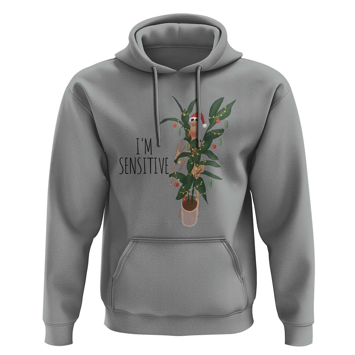 Marcus The Worm Robert Christmas Meme Hoodie I Am Sensitive - Wonder Print Shop