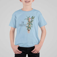 Marcus The Worm Robert Christmas Meme T Shirt For Kid I Am Sensitive - Wonder Print Shop
