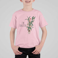 Marcus The Worm Robert Christmas Meme T Shirt For Kid I Am Sensitive - Wonder Print Shop