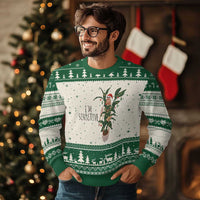 Marcus The Worm Robert Xmas Meme Ugly Christmas Sweater I Am Sensitive - Wonder Print Shop