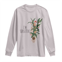Marcus The Worm Robert Christmas Meme Long Sleeve Shirt I Am Sensitive - Wonder Print Shop