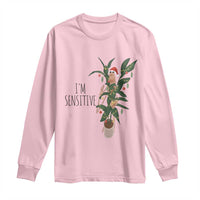 Marcus The Worm Robert Christmas Meme Long Sleeve Shirt I Am Sensitive - Wonder Print Shop