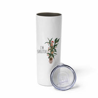 Marcus The Worm Robert Christmas Meme Skinny Tumbler I Am Sensitive - Wonder Print Shop
