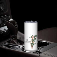 Marcus The Worm Robert Christmas Meme Skinny Tumbler I Am Sensitive - Wonder Print Shop