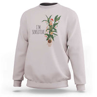 Marcus The Worm Robert Christmas Meme Sweatshirt I Am Sensitive - Wonder Print Shop