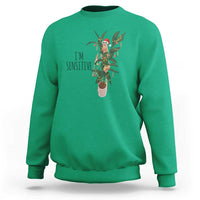 Marcus The Worm Robert Christmas Meme Sweatshirt I Am Sensitive - Wonder Print Shop