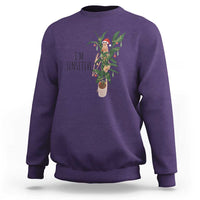 Marcus The Worm Robert Christmas Meme Sweatshirt I Am Sensitive - Wonder Print Shop
