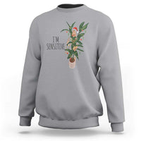 Marcus The Worm Robert Christmas Meme Sweatshirt I Am Sensitive - Wonder Print Shop