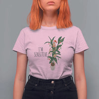 Marcus The Worm Robert Christmas Meme T Shirt For Women I Am Sensitive - Wonder Print Shop