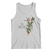 Marcus The Worm Robert Christmas Meme Tank Top I Am Sensitive - Wonder Print Shop