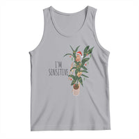 Marcus The Worm Robert Christmas Meme Tank Top I Am Sensitive - Wonder Print Shop