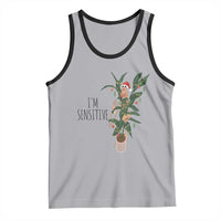 Marcus The Worm Robert Christmas Meme Tank Top I Am Sensitive - Wonder Print Shop