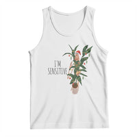 Marcus The Worm Robert Christmas Meme Tank Top I Am Sensitive - Wonder Print Shop