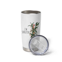 Marcus The Worm Robert Christmas Meme Tumbler Cup I Am Sensitive - Wonder Print Shop