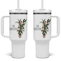 Marcus The Worm Robert Christmas Meme Tumbler With Handle I Am Sensitive - Wonder Print Shop