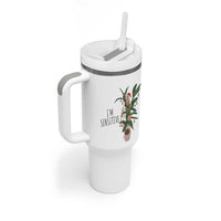 Marcus The Worm Robert Christmas Meme Tumbler With Handle I Am Sensitive - Wonder Print Shop