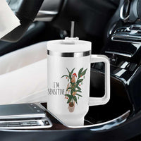 Marcus The Worm Robert Christmas Meme Tumbler With Handle I Am Sensitive - Wonder Print Shop