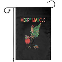 Marcus The Worm Christmas Meme Garden Flag - Wonder Print Shop