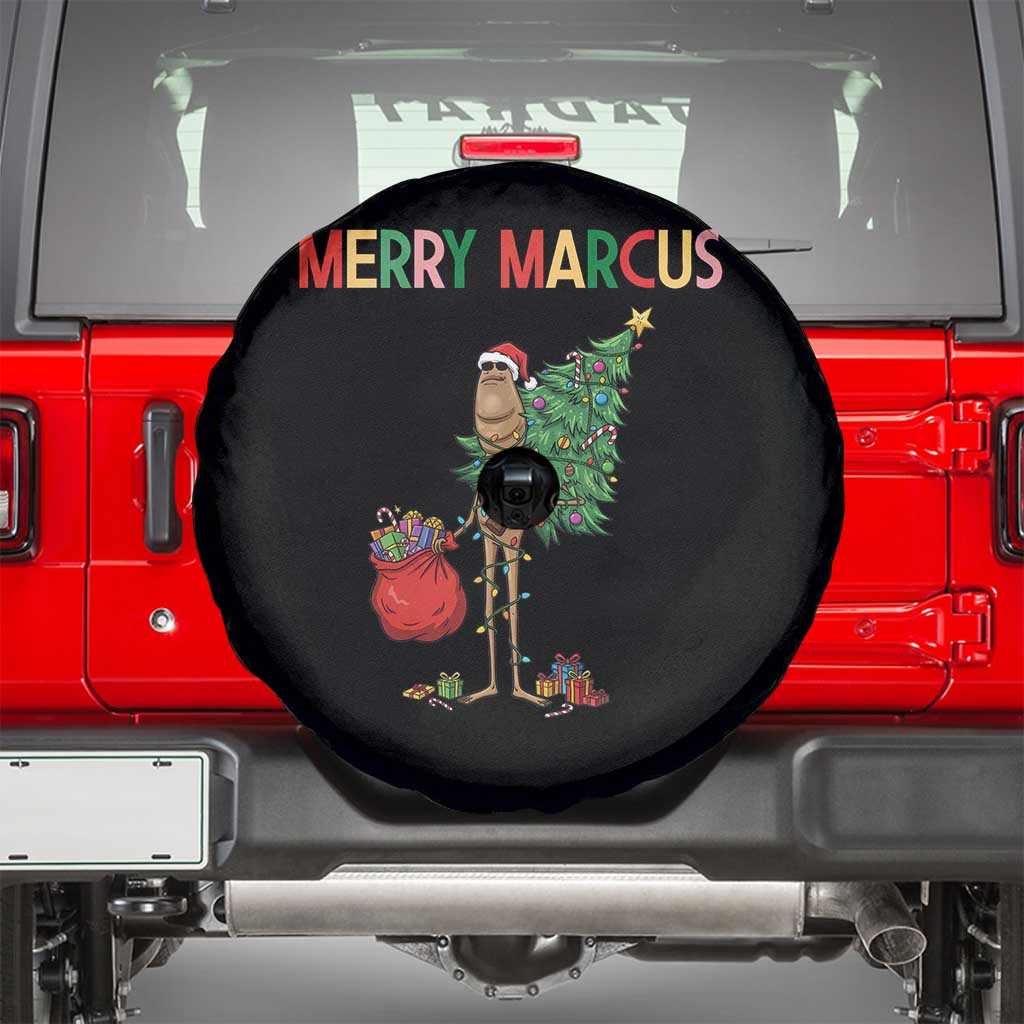 Marcus The Worm Christmas Meme Spare Tire Cover - Wonder Print Shop