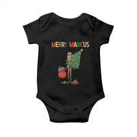 Marcus The Worm Christmas Meme Baby Onesie - Wonder Print Shop