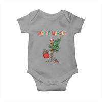 Marcus The Worm Christmas Meme Baby Onesie - Wonder Print Shop