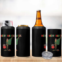 Marcus The Worm Christmas Meme 4 in 1 Can Cooler Tumbler - Wonder Print Shop