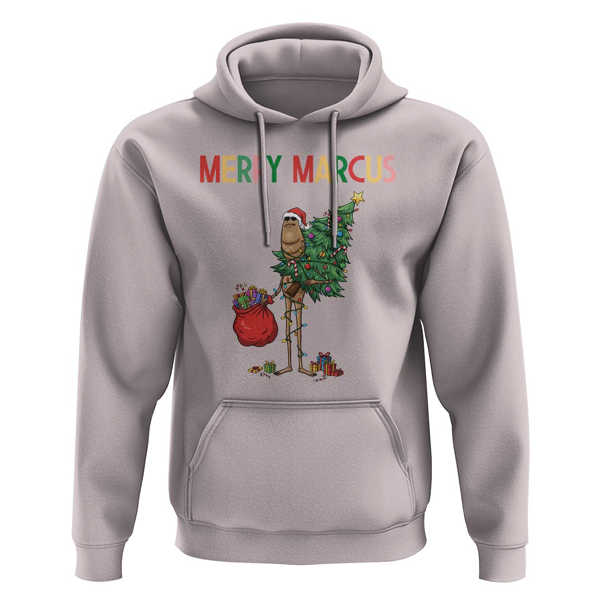 Marcus The Worm Christmas Meme Hoodie - Wonder Print Shop