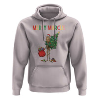 Marcus The Worm Christmas Meme Hoodie - Wonder Print Shop