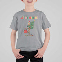 Marcus The Worm Christmas Meme T Shirt For Kid - Wonder Print Shop