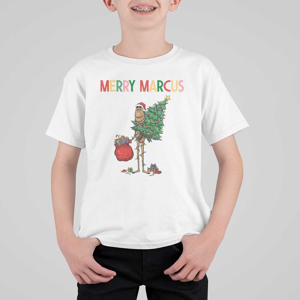 Marcus The Worm Christmas Meme T Shirt For Kid - Wonder Print Shop