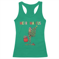 Marcus The Worm Christmas Meme Racerback Tank Top - Wonder Print Shop