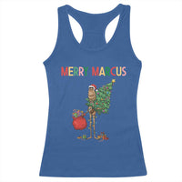 Marcus The Worm Christmas Meme Racerback Tank Top - Wonder Print Shop