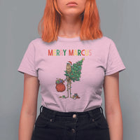 Marcus The Worm Christmas Meme T Shirt For Women - Wonder Print Shop