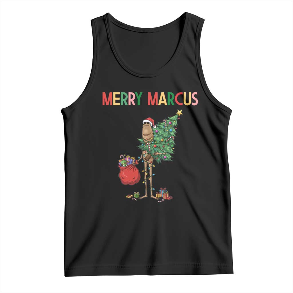 Marcus The Worm Christmas Meme Tank Top - Wonder Print Shop