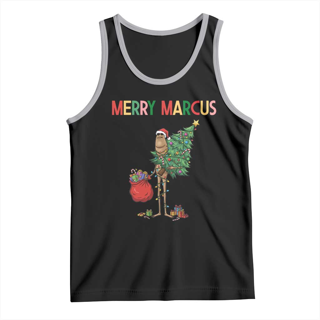 Marcus The Worm Christmas Meme Tank Top - Wonder Print Shop